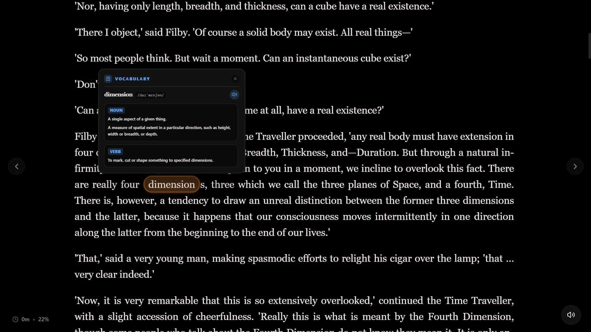 Read, uninterrupted.